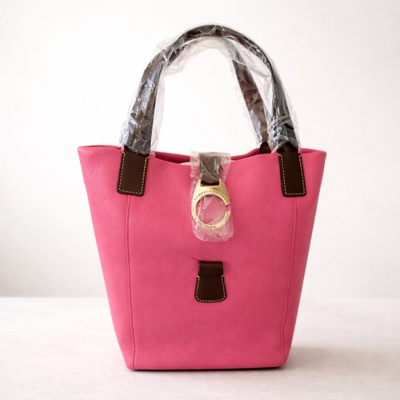 Dooney & Bourke North South Shopper  Italian Leather Tote | NWT | $298 MSRP - Picture 2 of 15